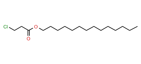 Tetradecyl 3-chloropropanoate